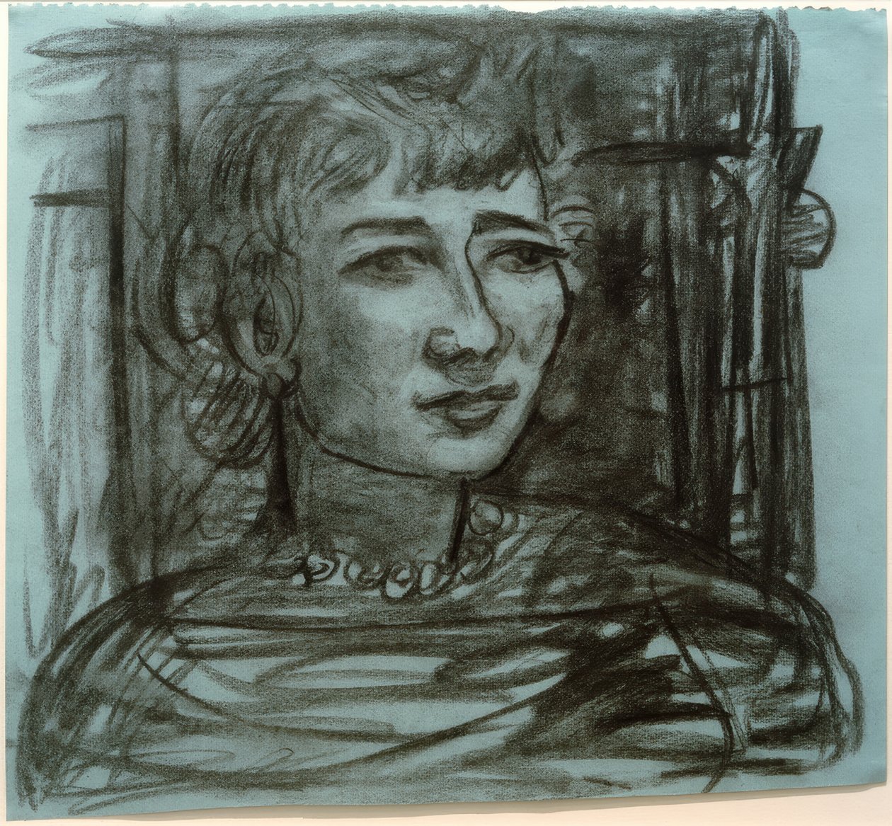 Porträt Frances van Veen od Max Beckmann