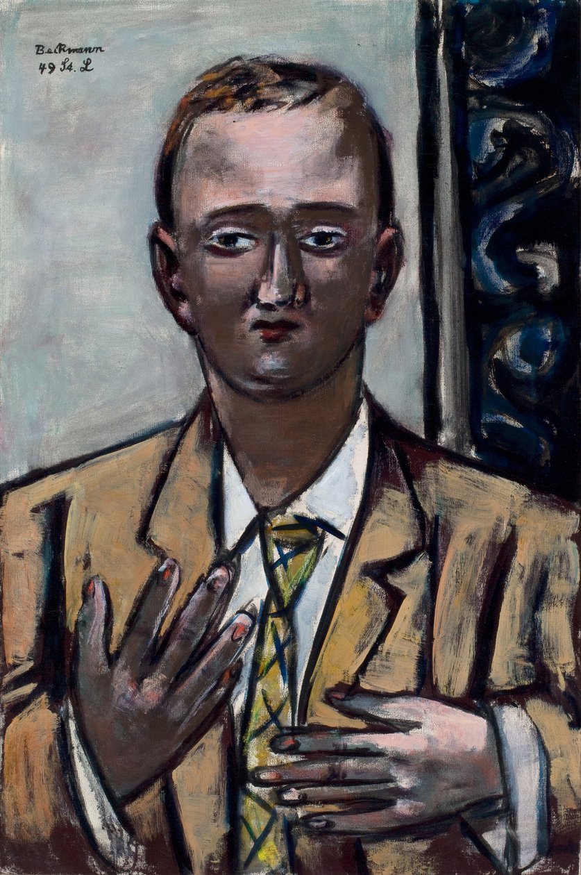 Portrét Mortona D. Maye od Max Beckmann