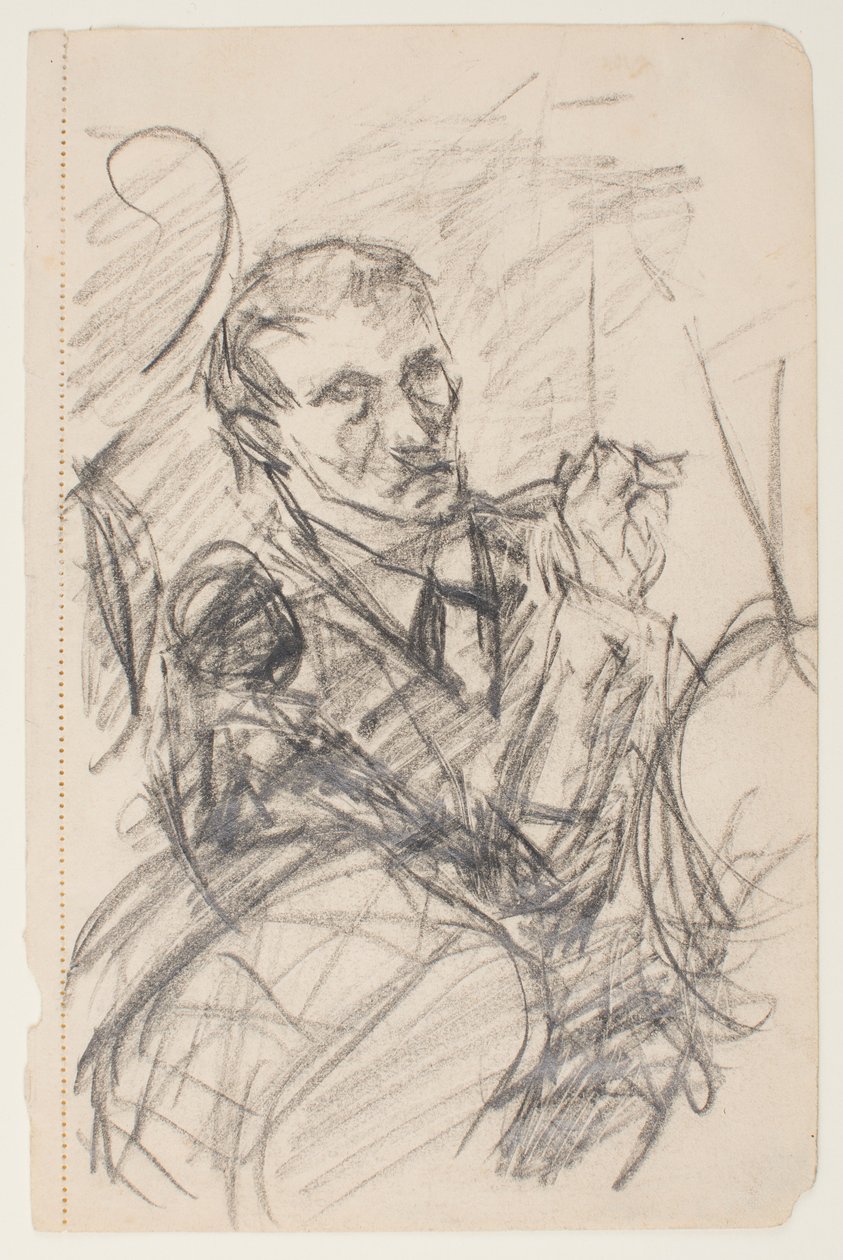Portrét Piper (vydavatel) od Max Beckmann