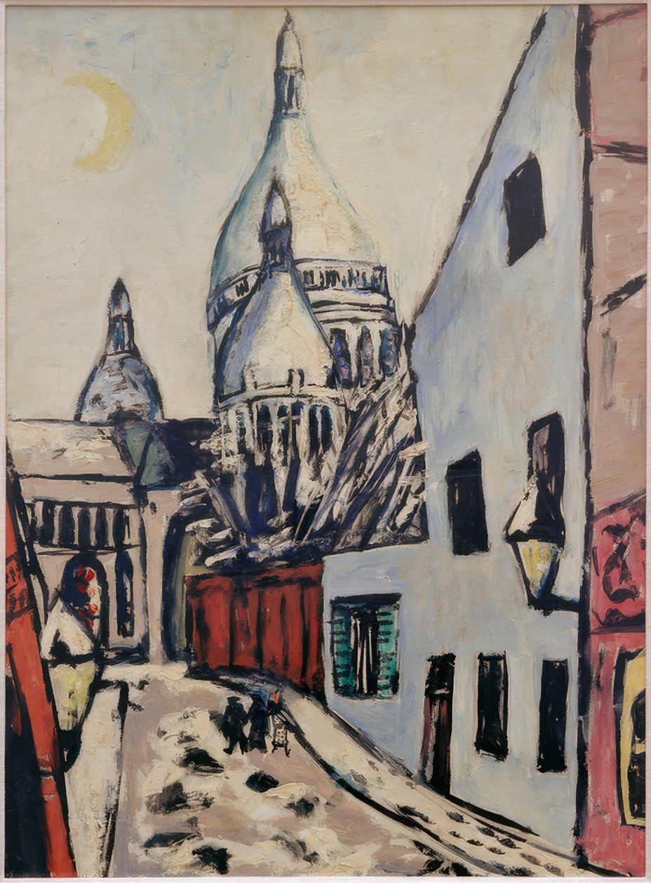 Sacred Heart im Schnee od Max Beckmann