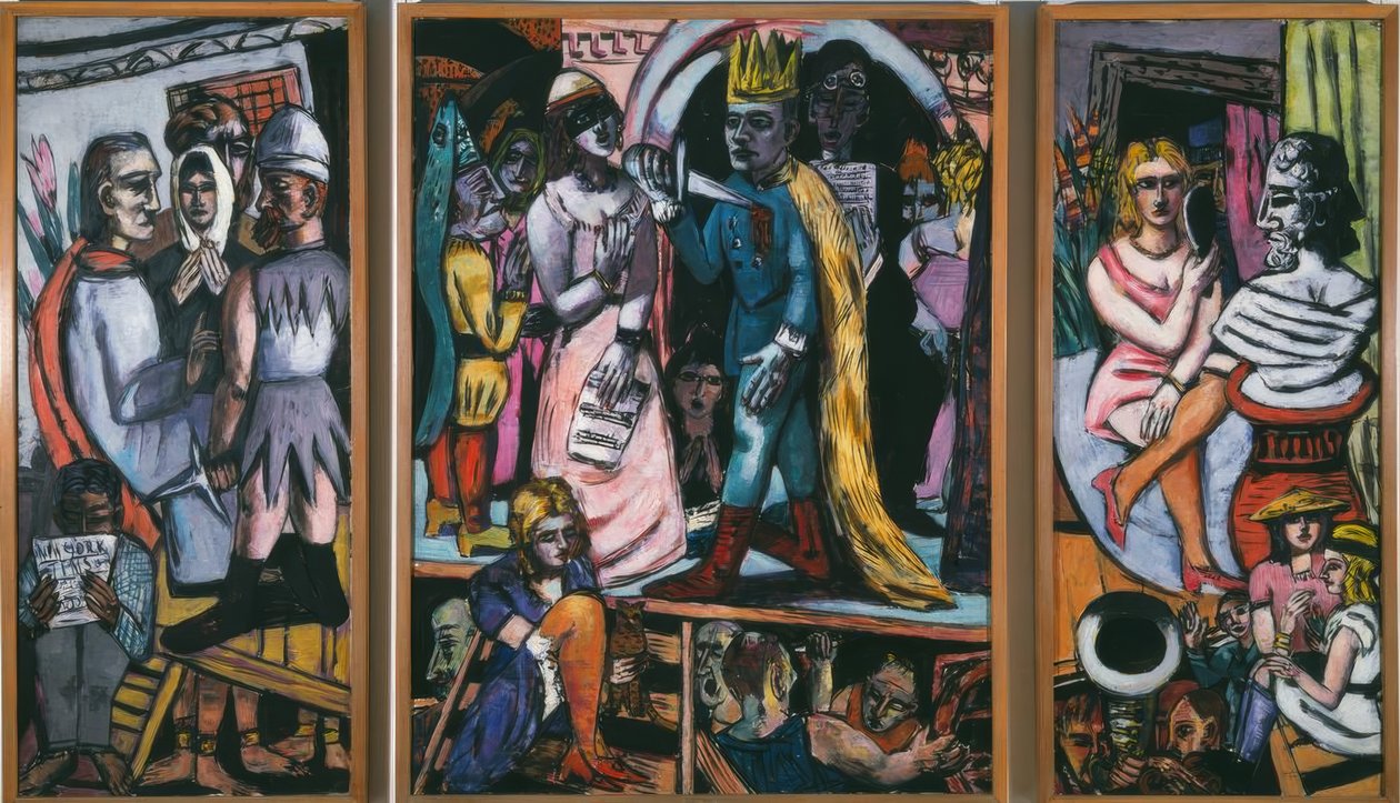 herec od Max Beckmann