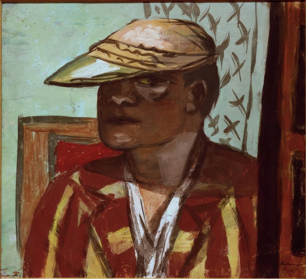 Autoportrét od Max Beckmann