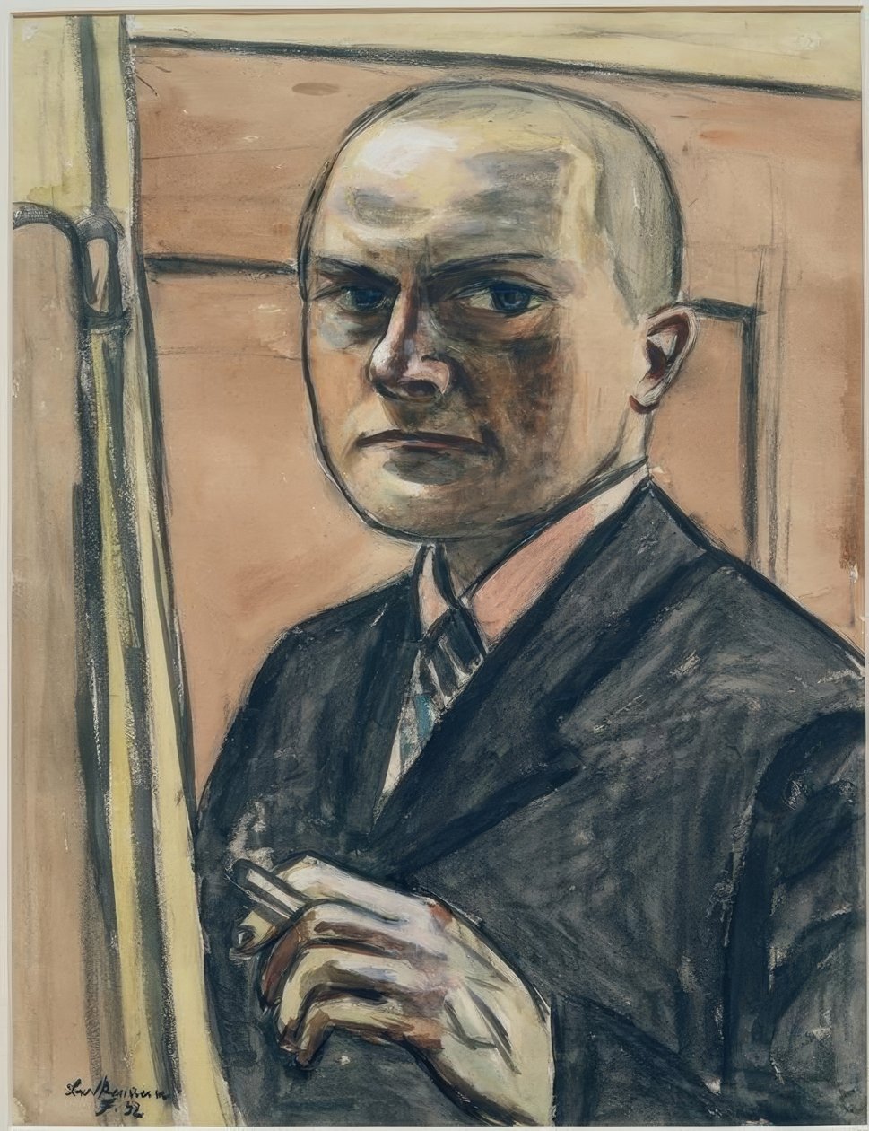 Autoportrét od Max Beckmann