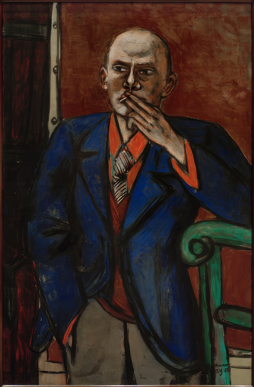 Autoportrét od Max Beckmann