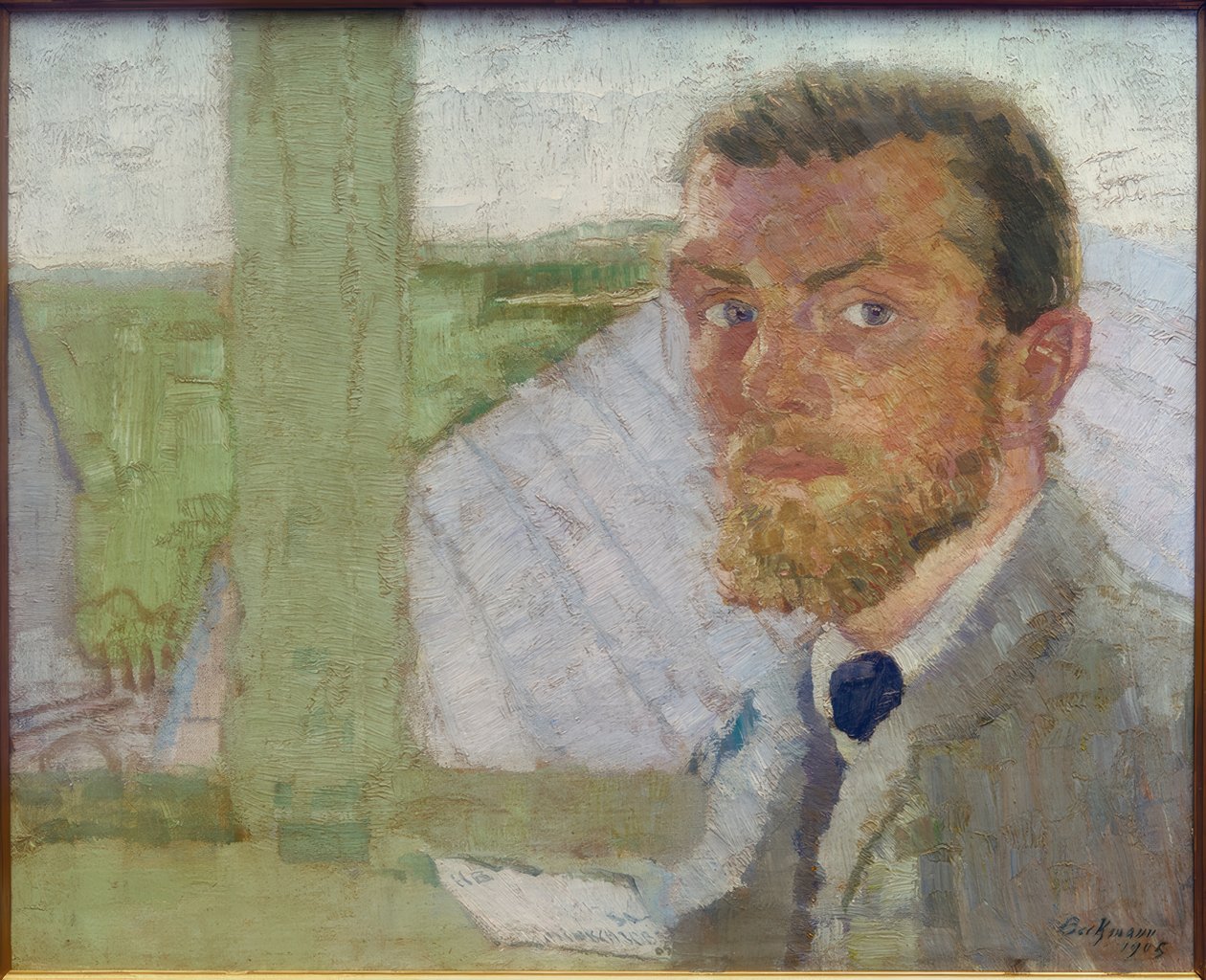 Autoportrét od Max Beckmann