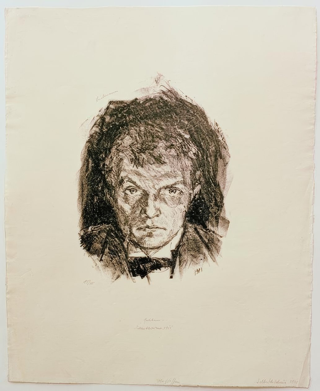 Autoportrét od Max Beckmann