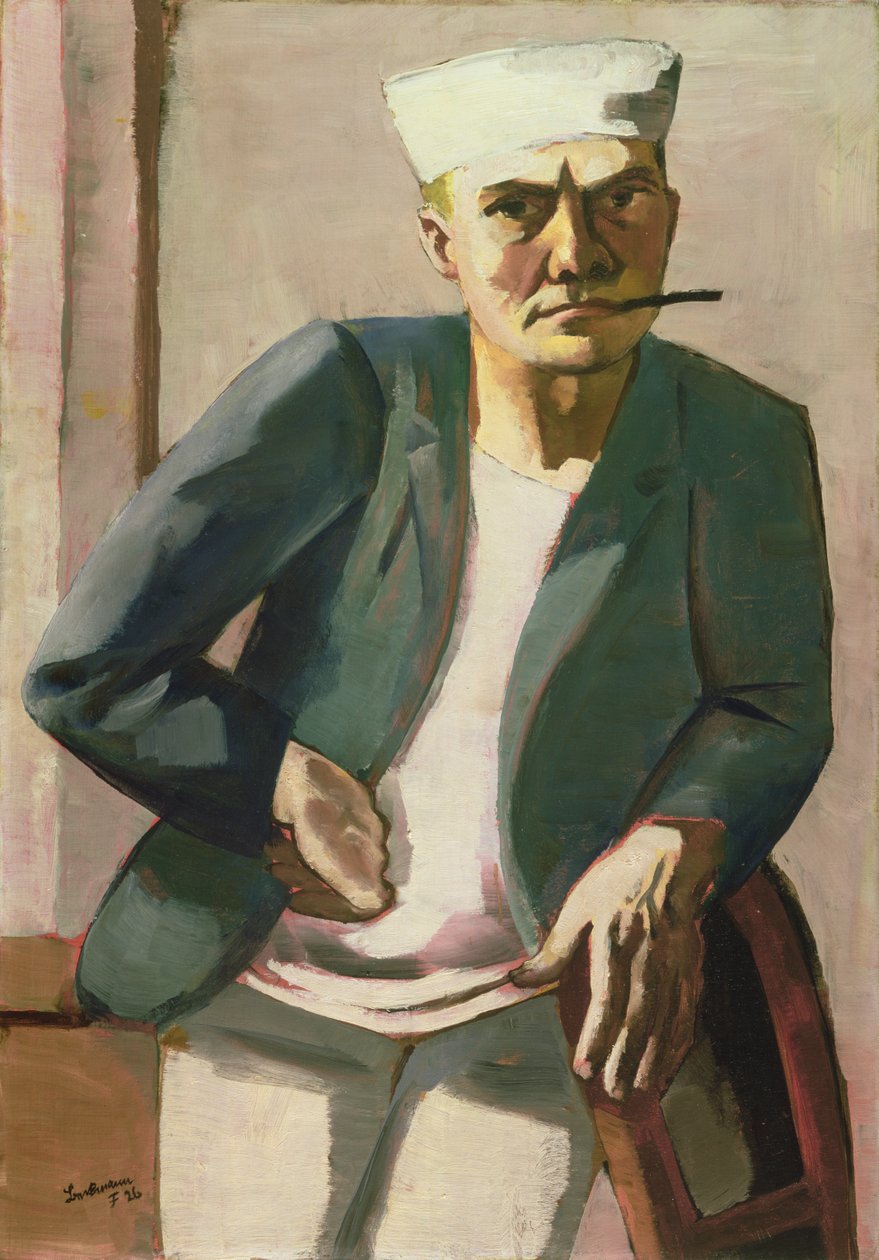 Autoportrét od Max Beckmann