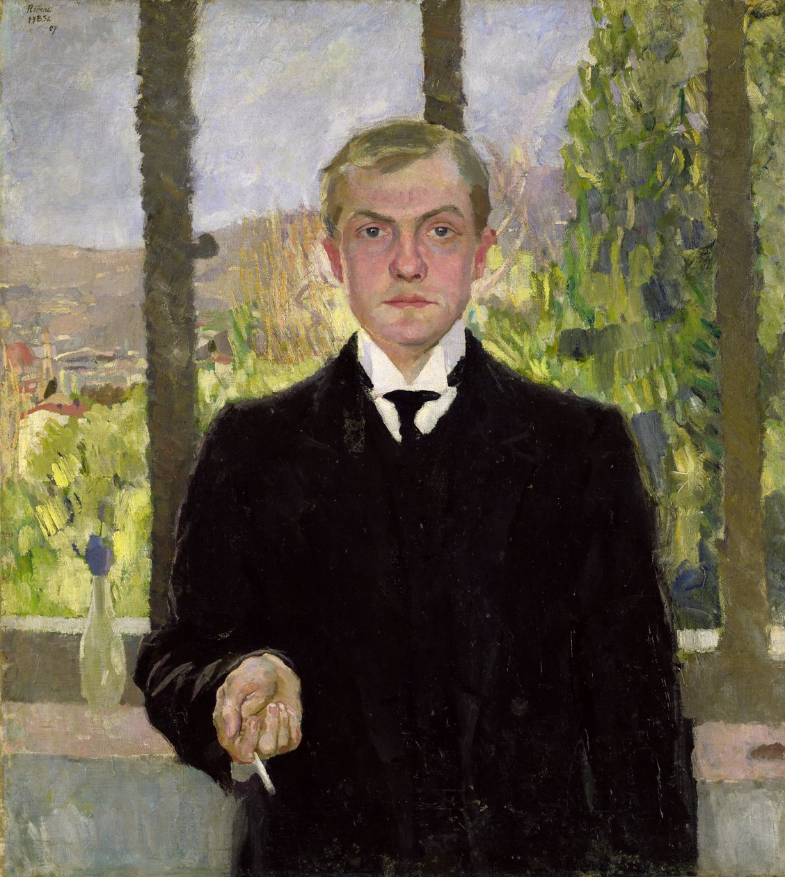 Autoportrét ve Florencii od Max Beckmann