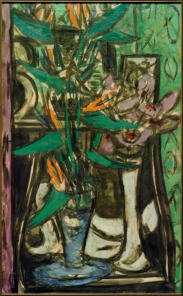 Zátiší se Strelizií od Max Beckmann