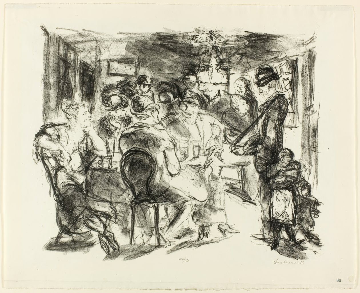 Krčma od Max Beckmann