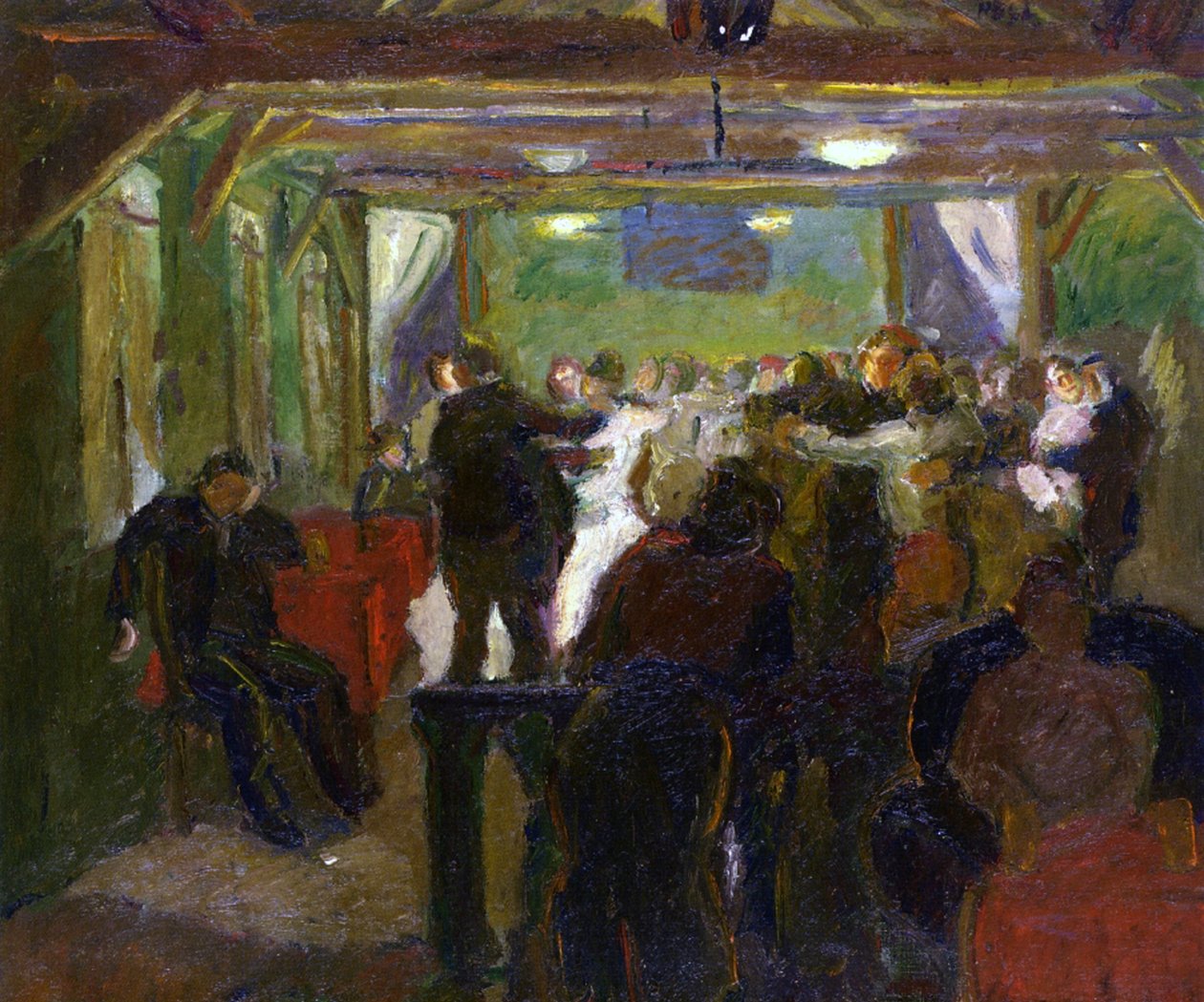 Místní tanec od Max Beckmann