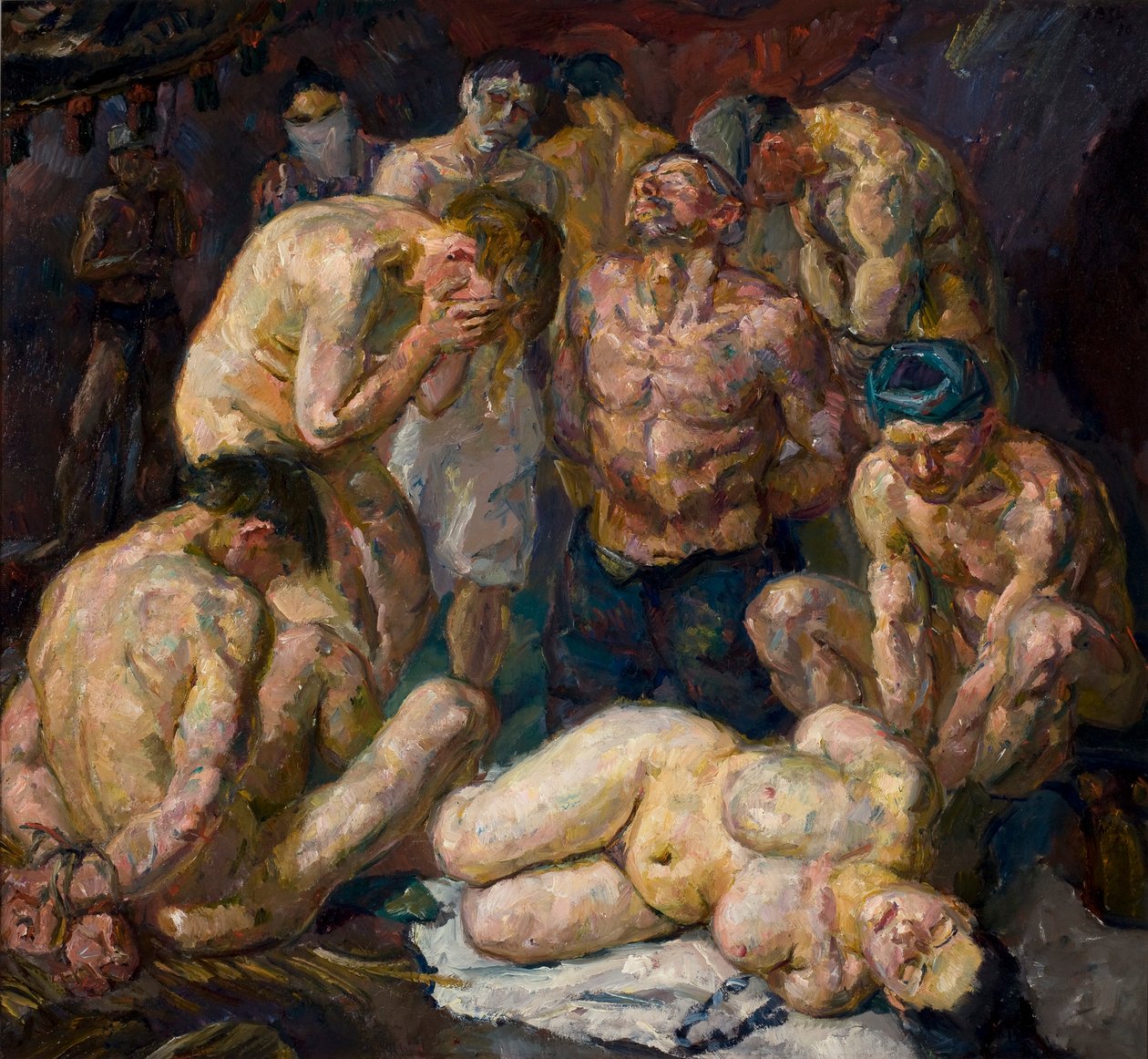 Vězni od Max Beckmann