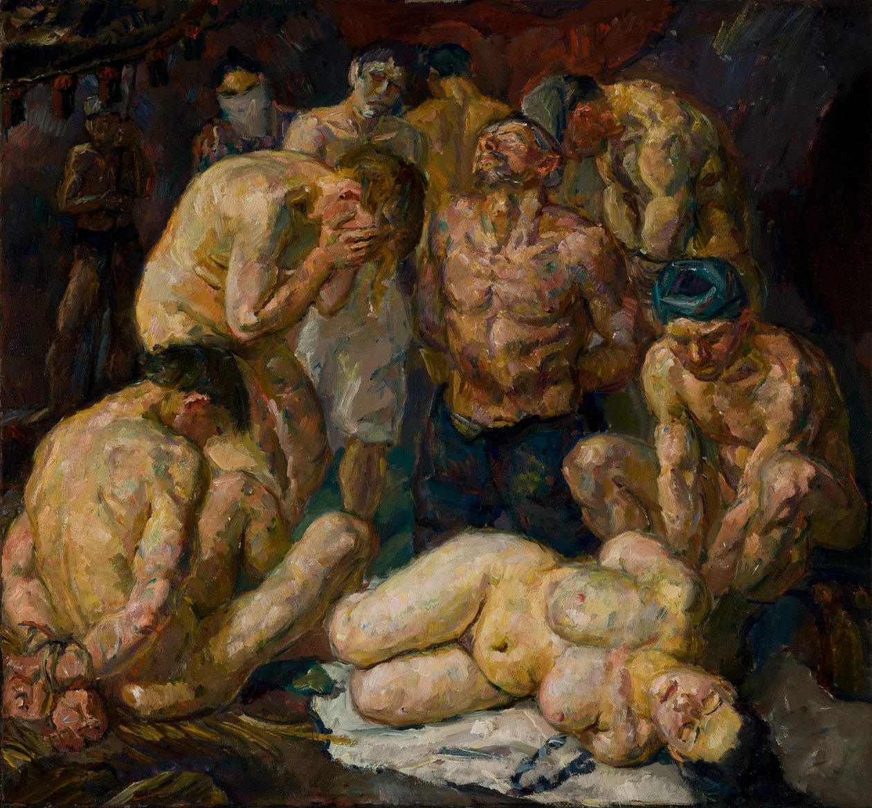 Vězni od Max Beckmann