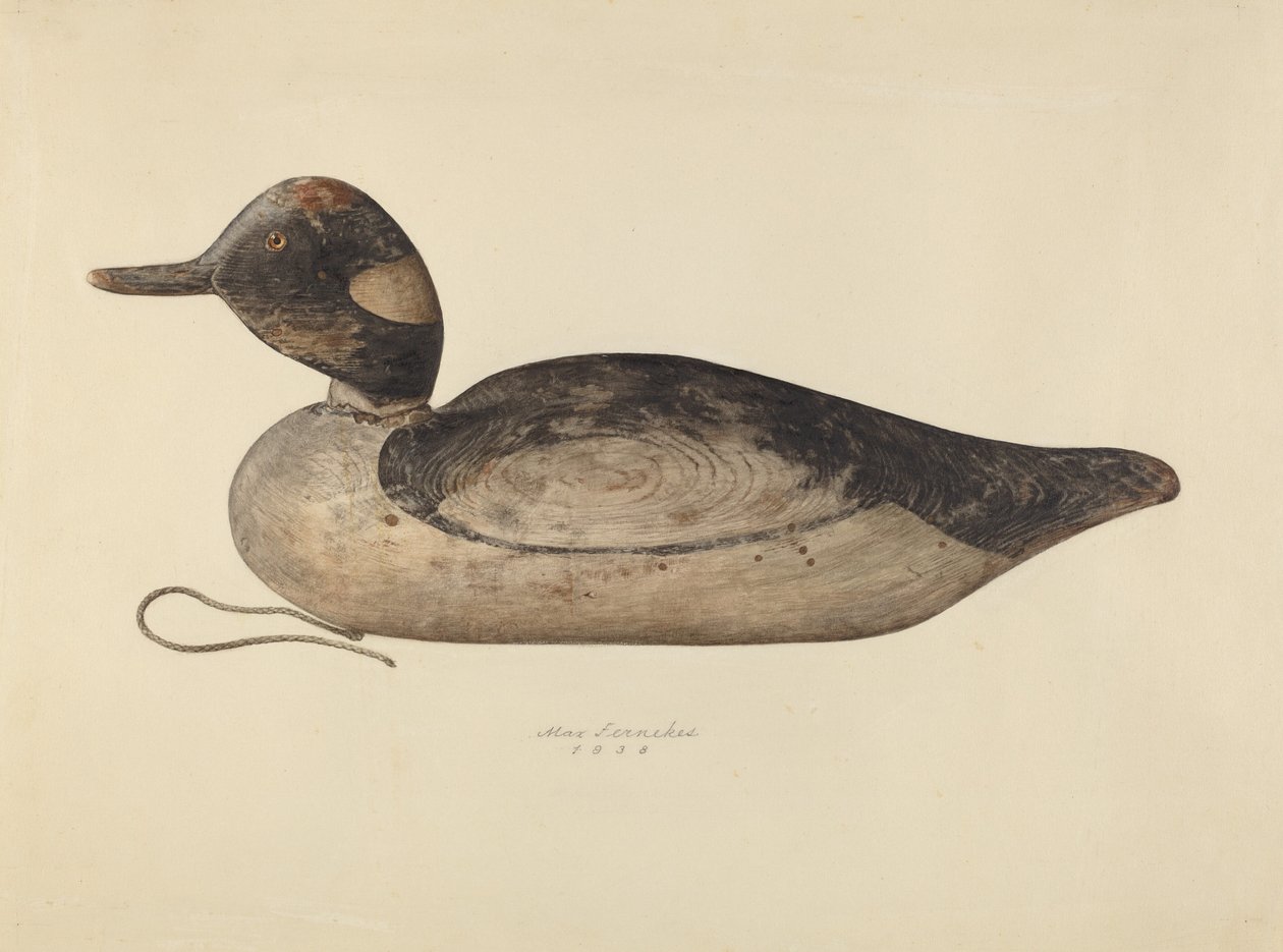 Duck Decoy, 1937. od Max Fernekes