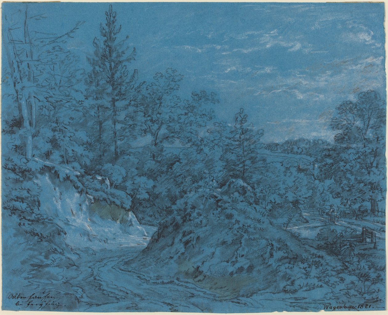 Altenhausen u Freisingu od Max Joseph Wagenbauer