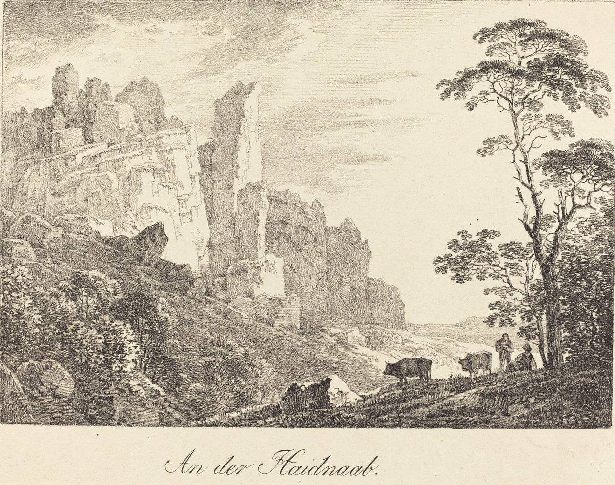 V Haidnaabu od Max Joseph Wagenbauer