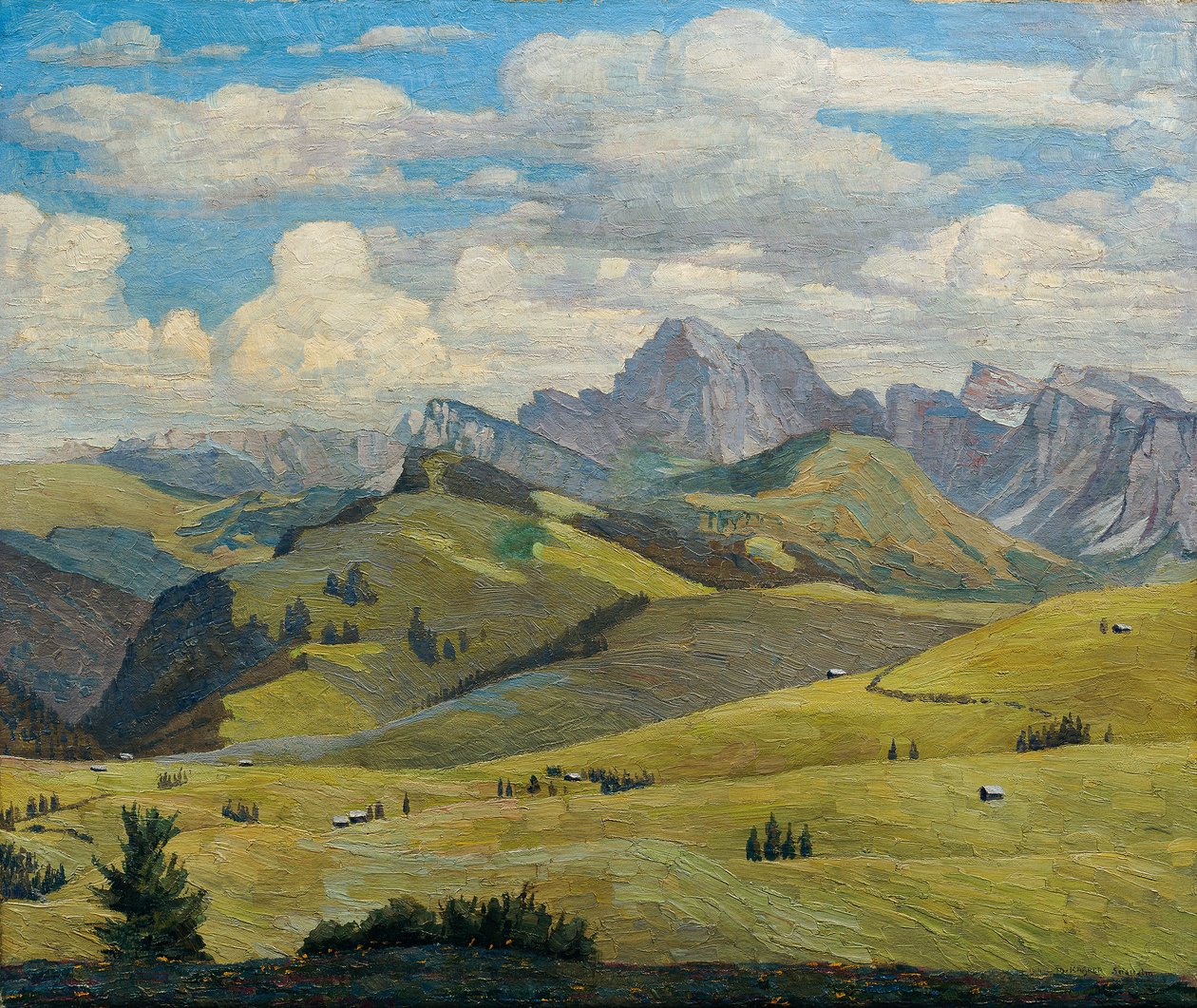 Alpe di Siusi (Jižní Tyrolsko) od Max Kahrer