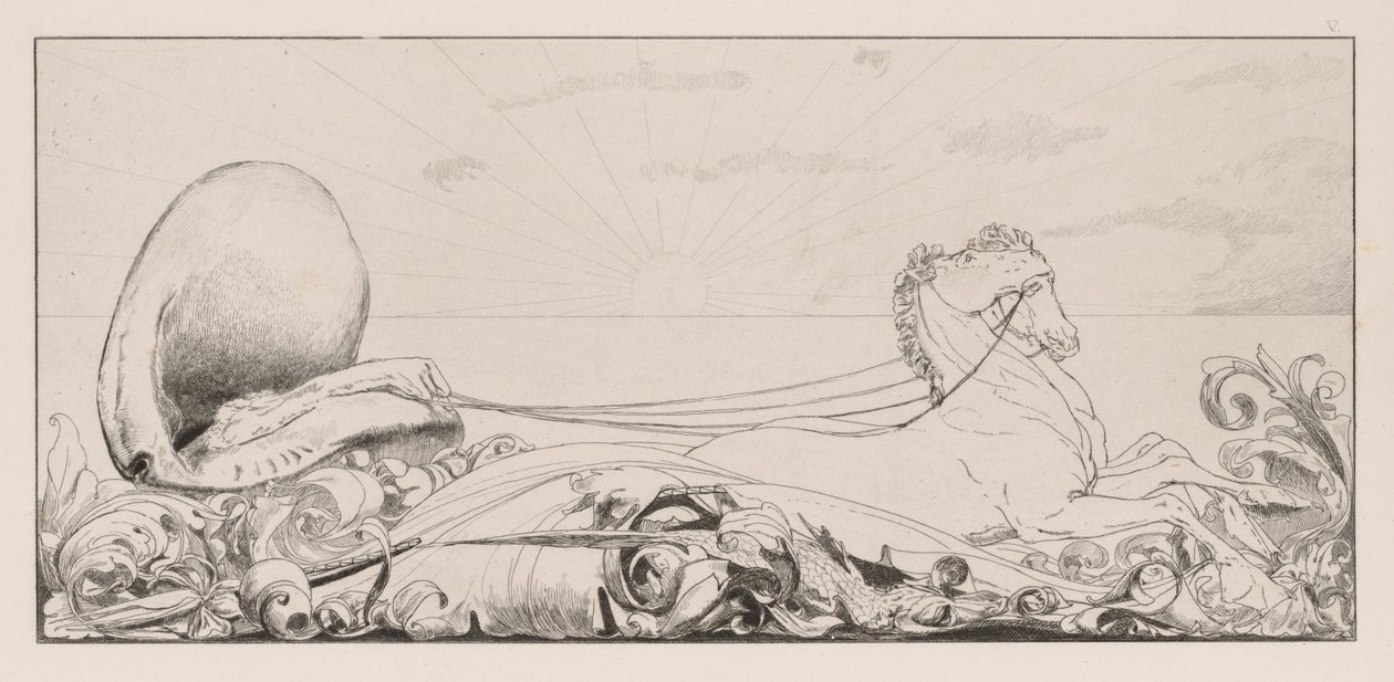 A Glove: Triumph, 1880. od Max Klinger