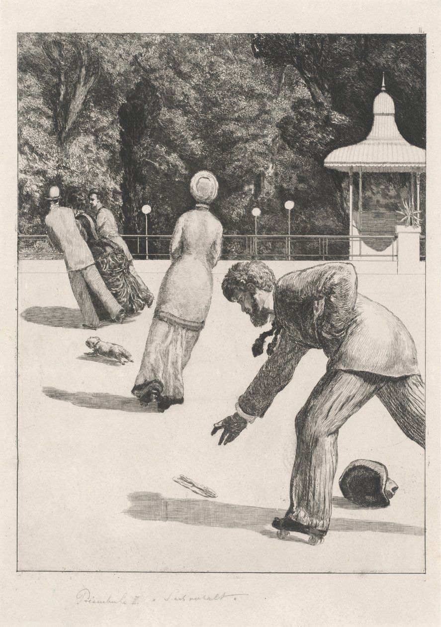 Akční zápletka, 18781880. od Max Klinger