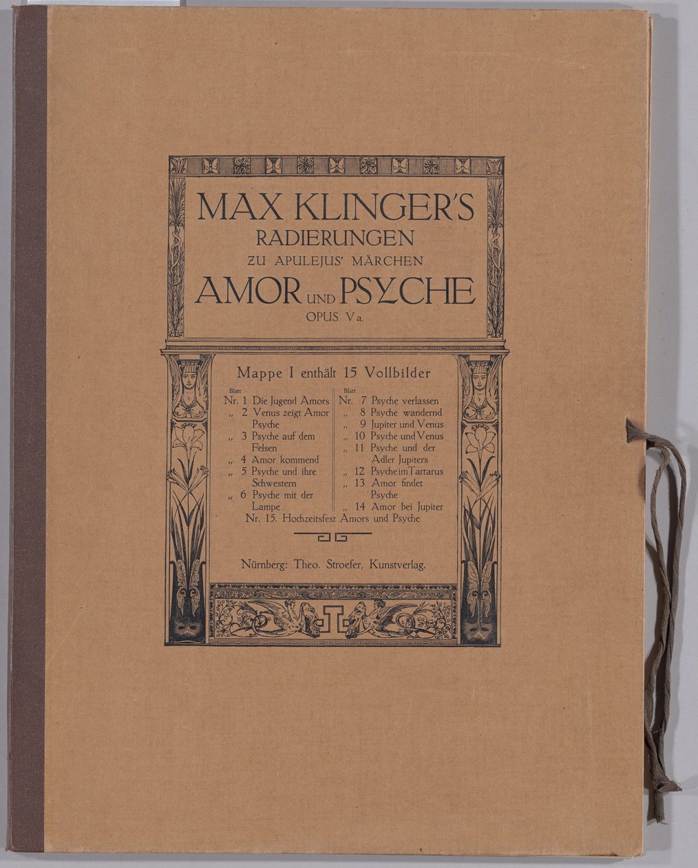 Cupid a Psyche [Opus Va] od Max Klinger