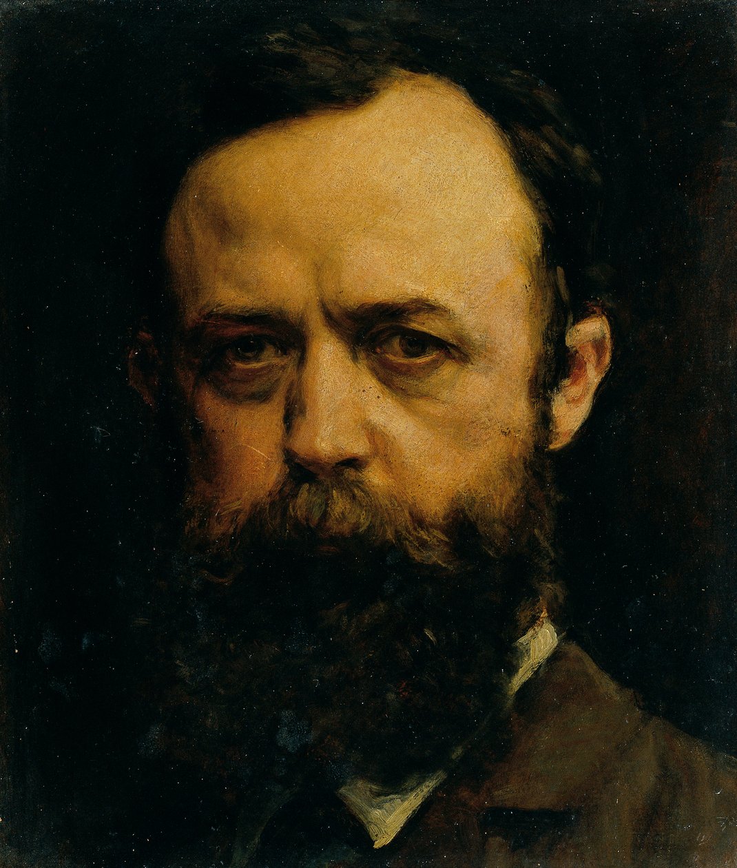 portrét gentlemana od Max Klinger