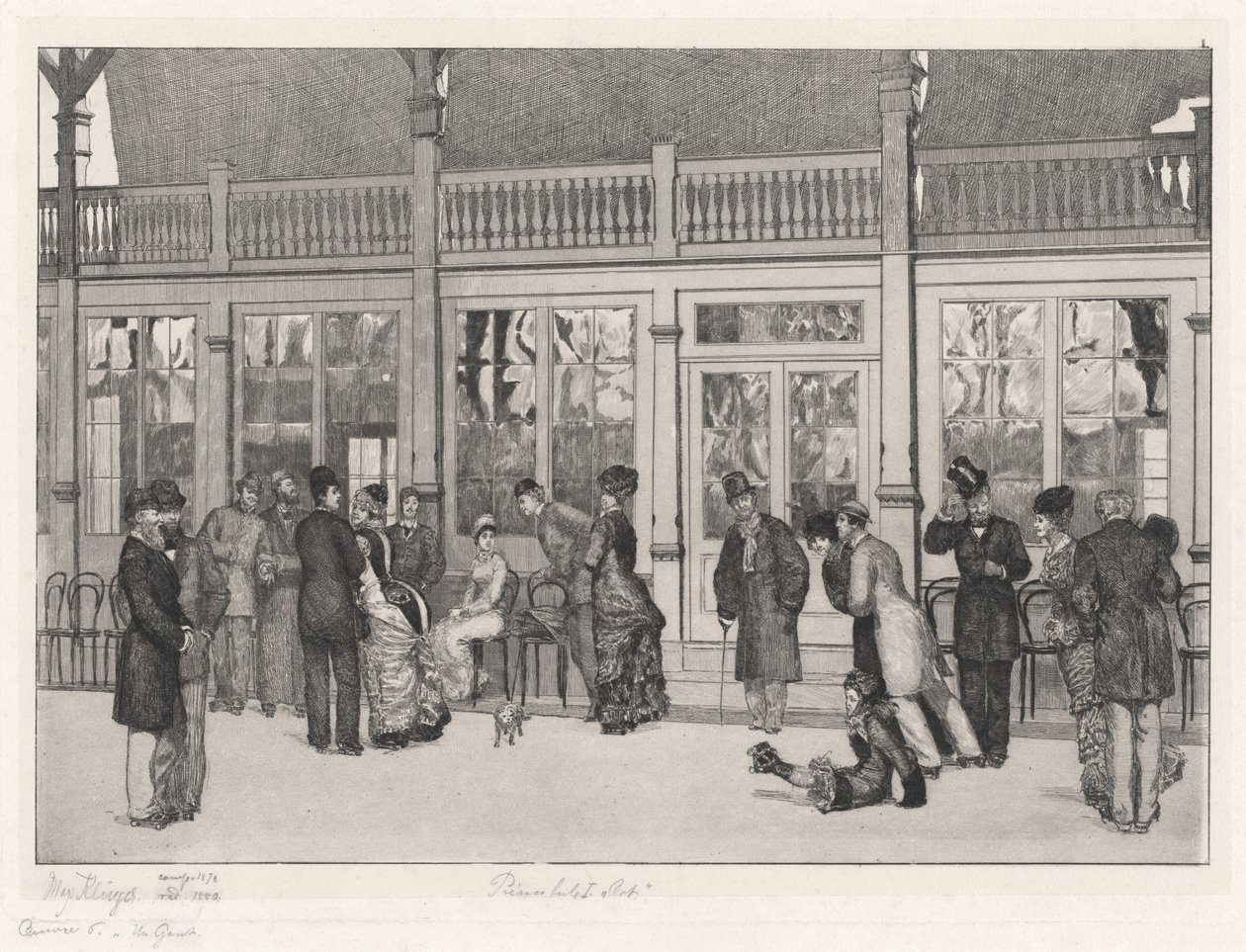 Místo Ort, 1880. od Max Klinger