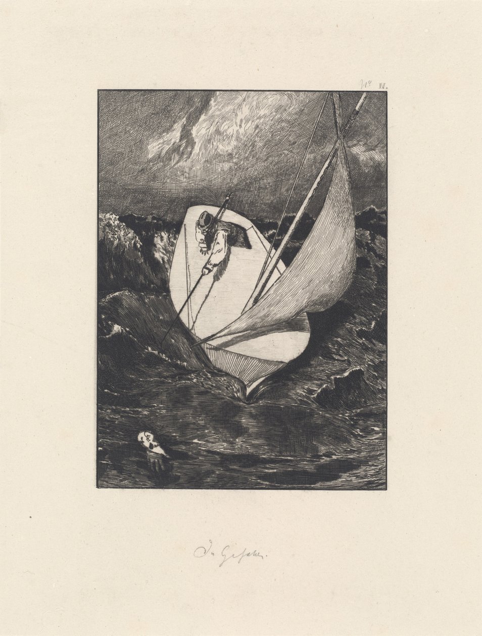 Rescue Rescue, 18781880. od Max Klinger