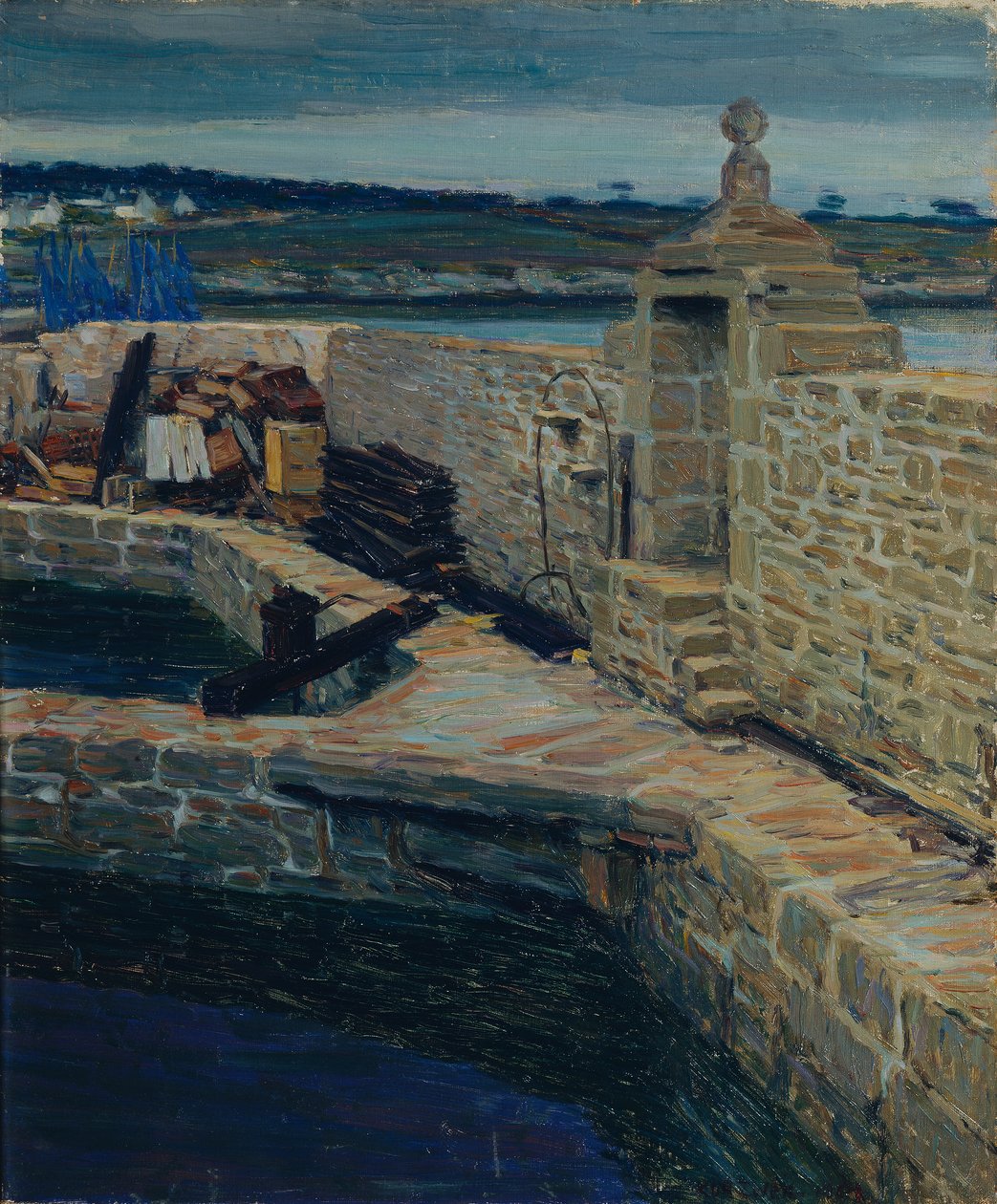 Rybník (Concarneau) od Max Kurzweil