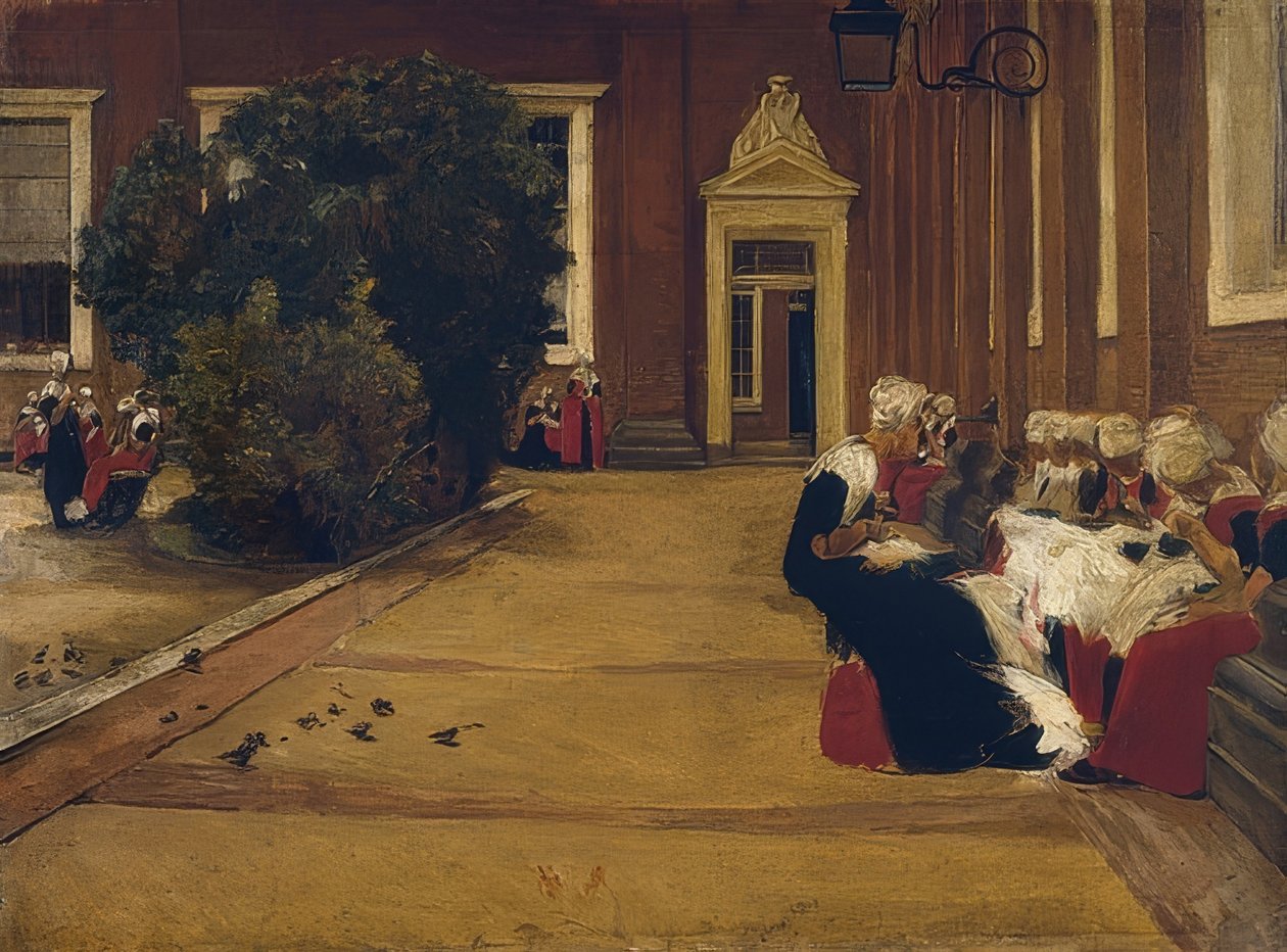 Amsterdamské sirotky (studium). 1876 od Max Liebermann
