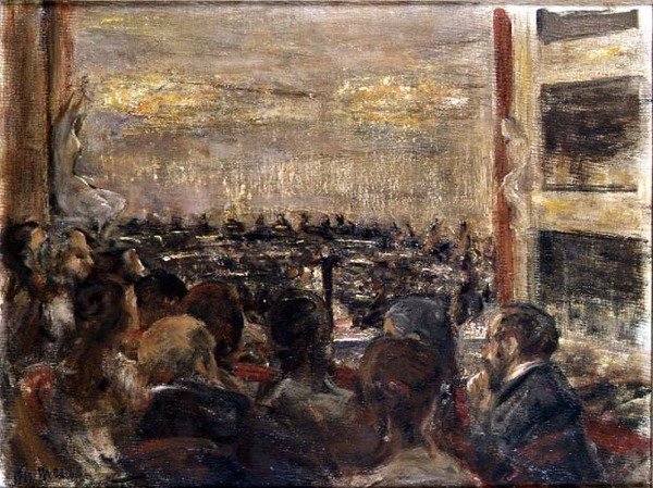 V Opeře od Max Liebermann