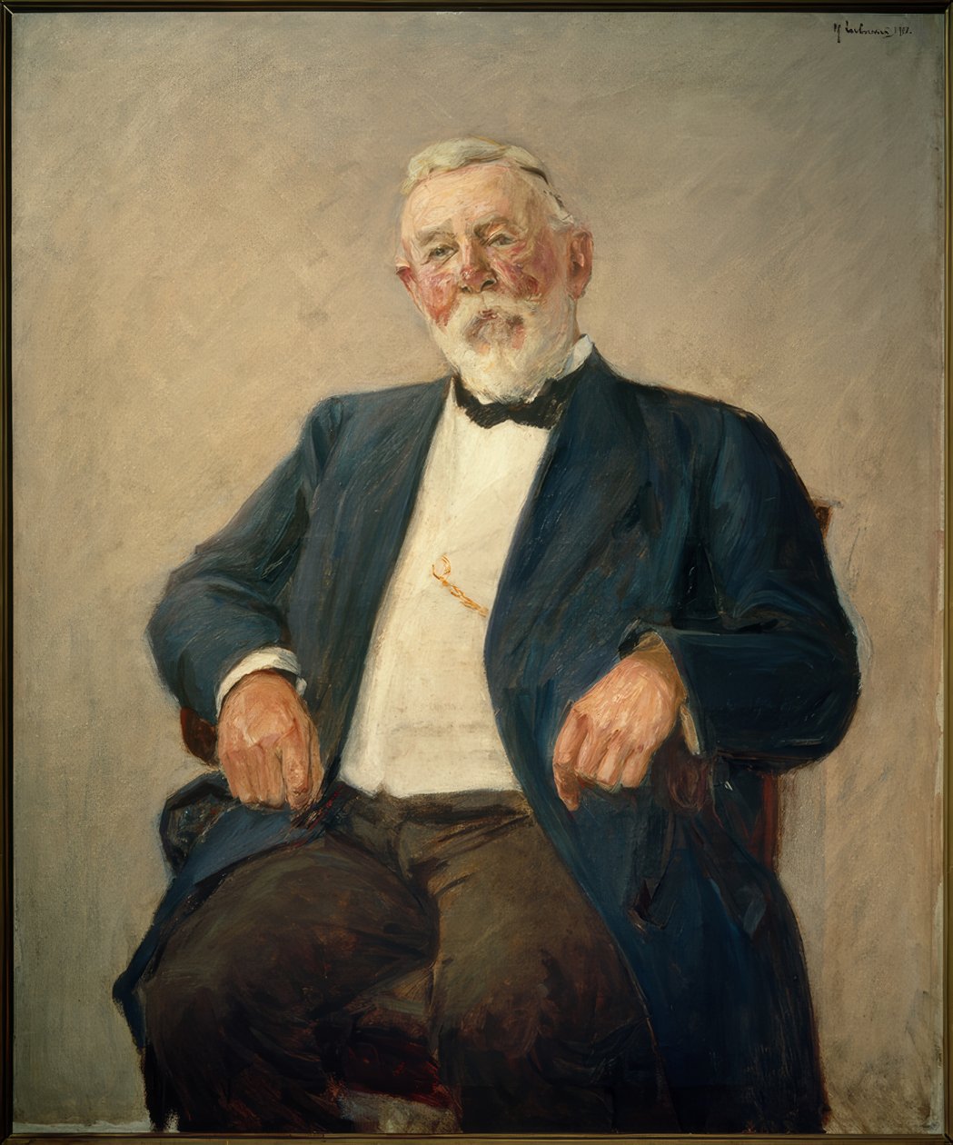 Portrét Friedricha Kuhnta od Max Liebermann