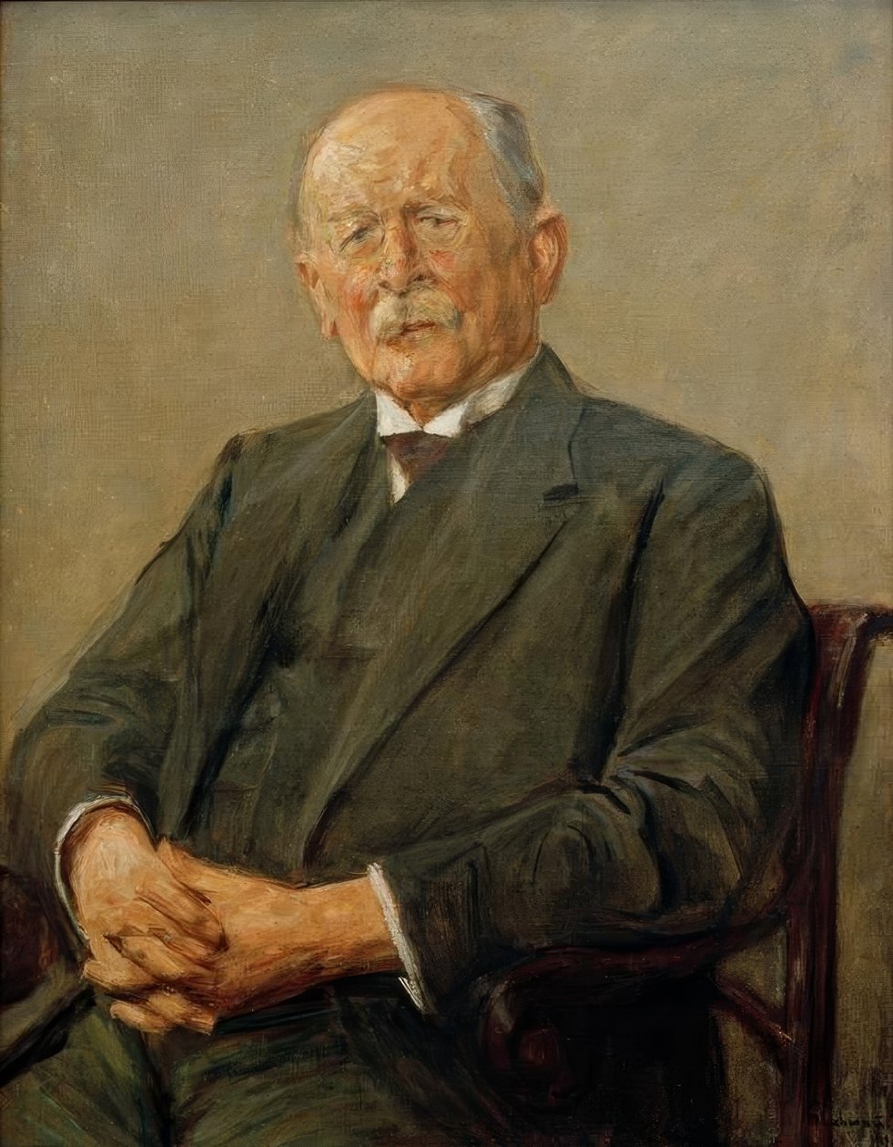 Portrét generálního manažera Gerstenberga od Max Liebermann