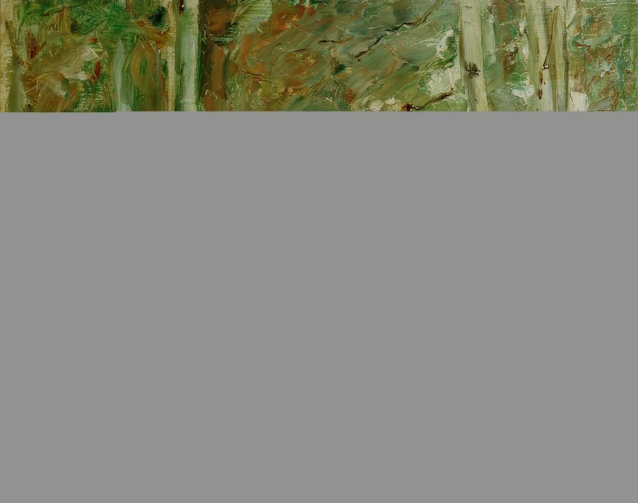 Břízy na břehu Wannsee na východ od Max Liebermann