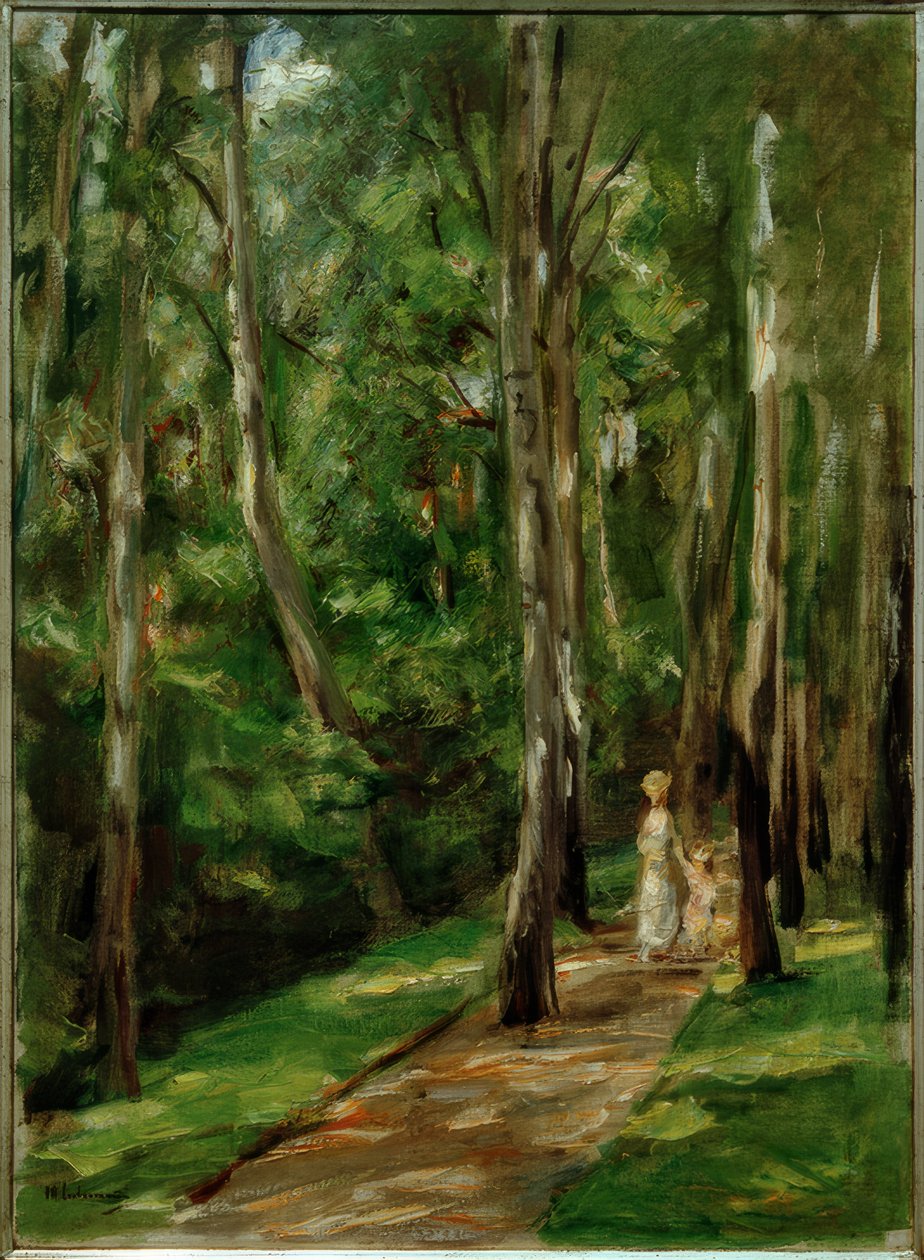 Birkenweg ve Wannsee na západ od Max Liebermann