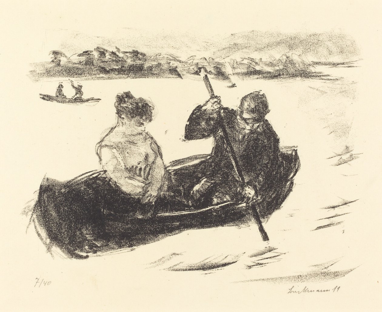 Kanoistika, 1919. od Max Liebermann