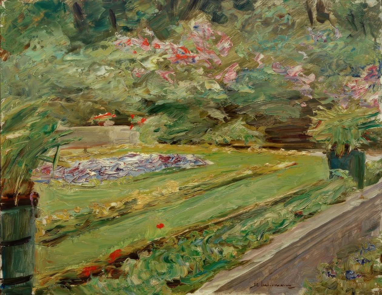 Květinová terasa v zahradě Wannsee na severozápad od Max Liebermann