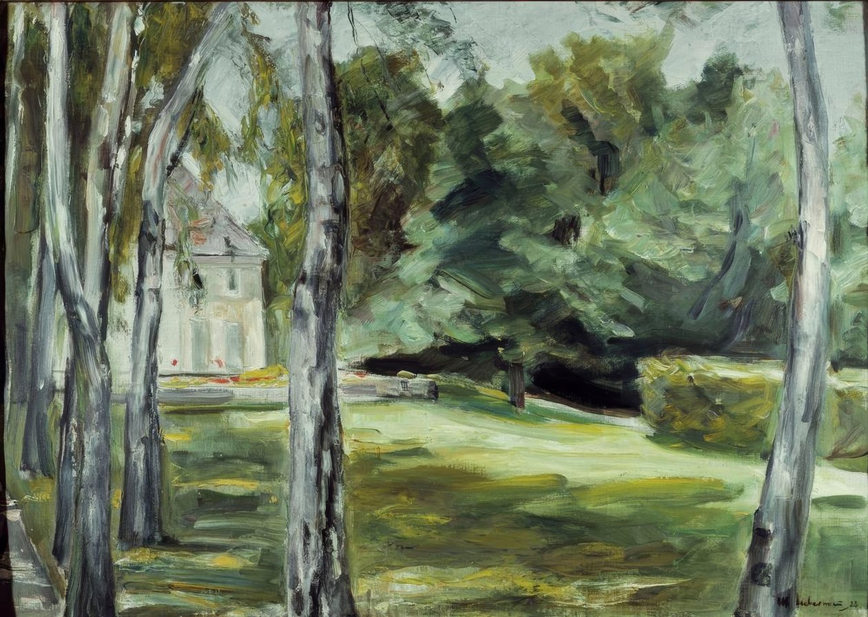 Zahrada ve Wannsee od Max Liebermann