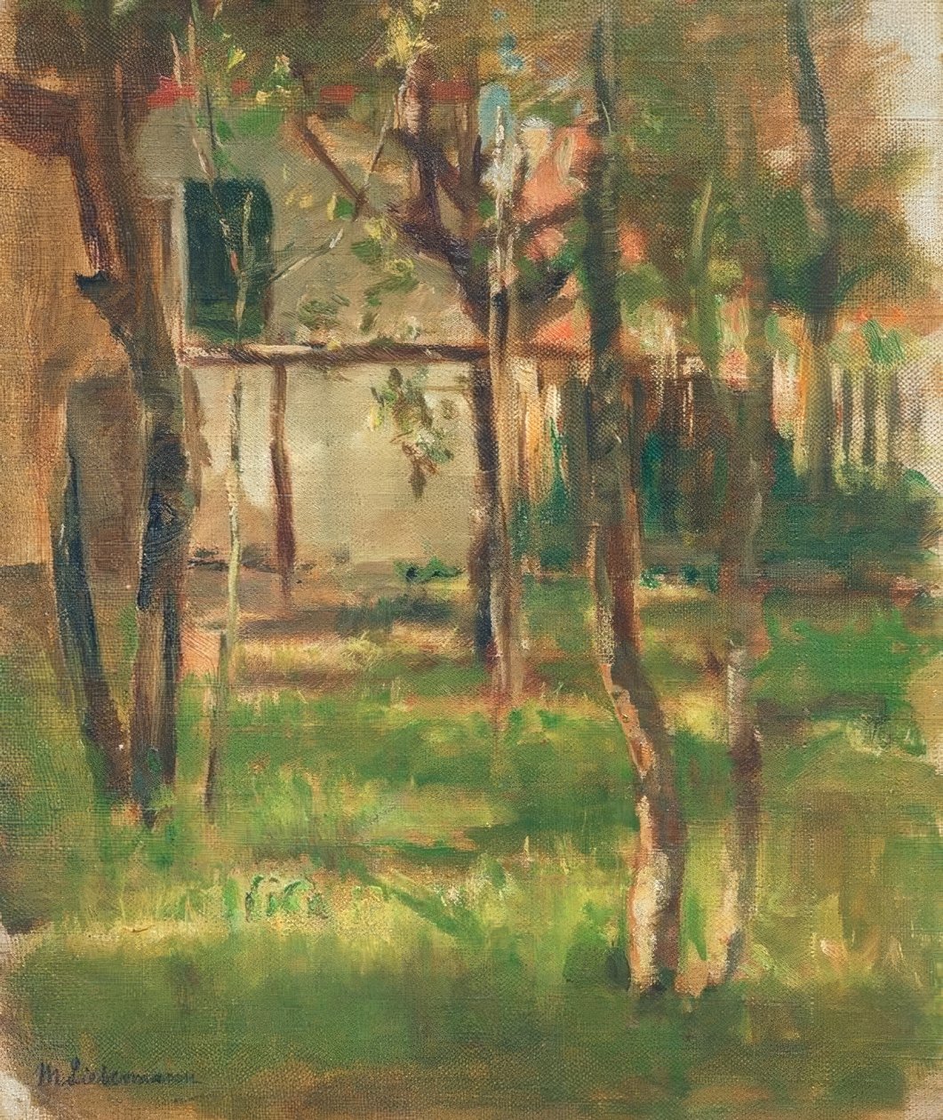 Dům se zahradou od Max Liebermann