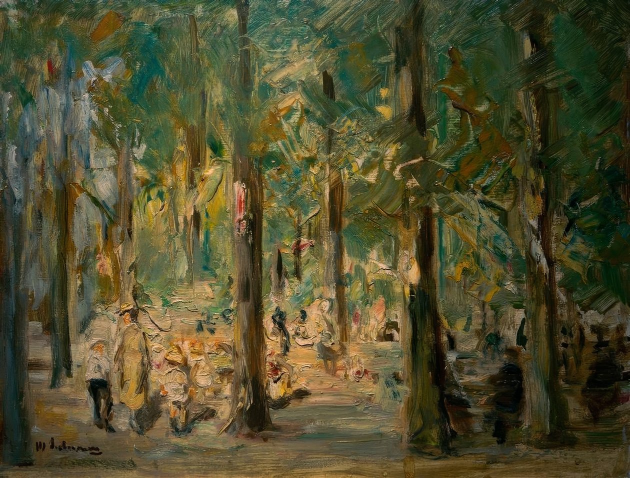Dětské hřiště v zoo od Max Liebermann