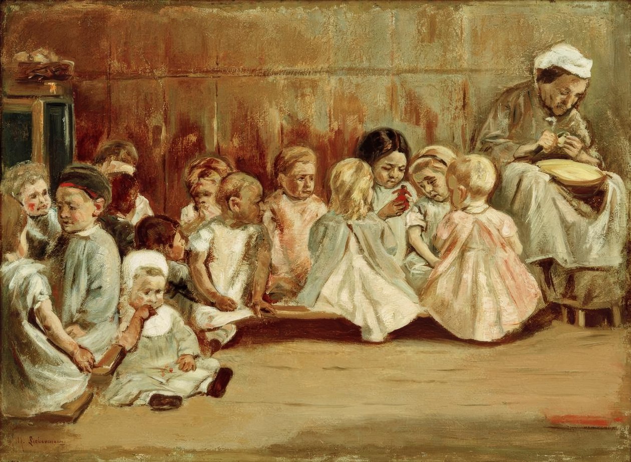 Školička pro batole od Max Liebermann
