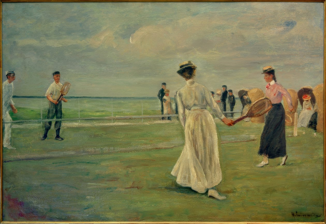 M.Liebermann, tenista u moře od Max Liebermann