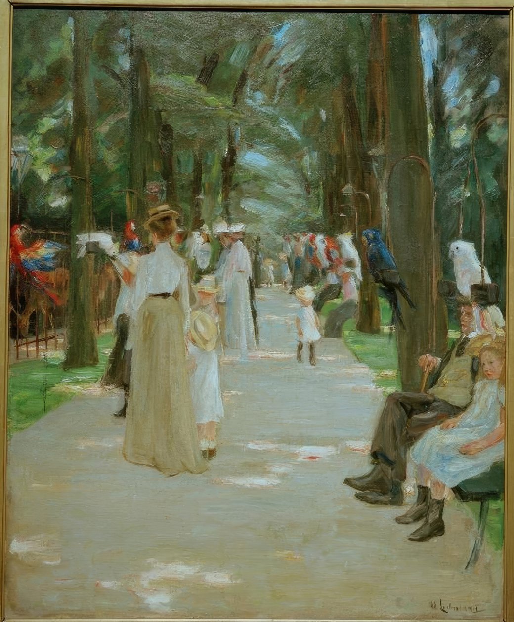 Παπαγείεναλλει od Max Liebermann