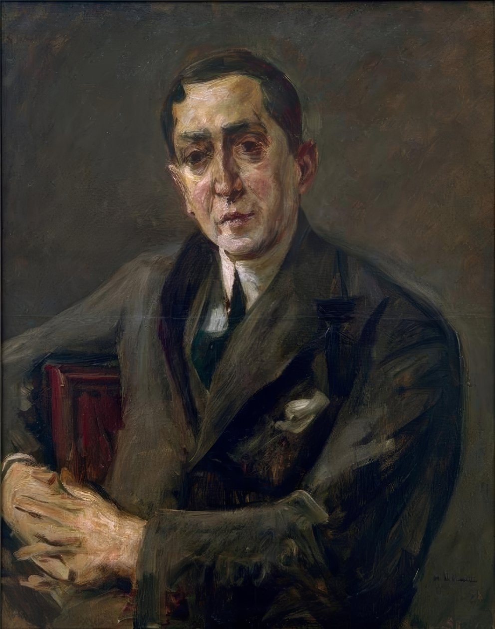Portrét Carla Meinharda od Max Liebermann