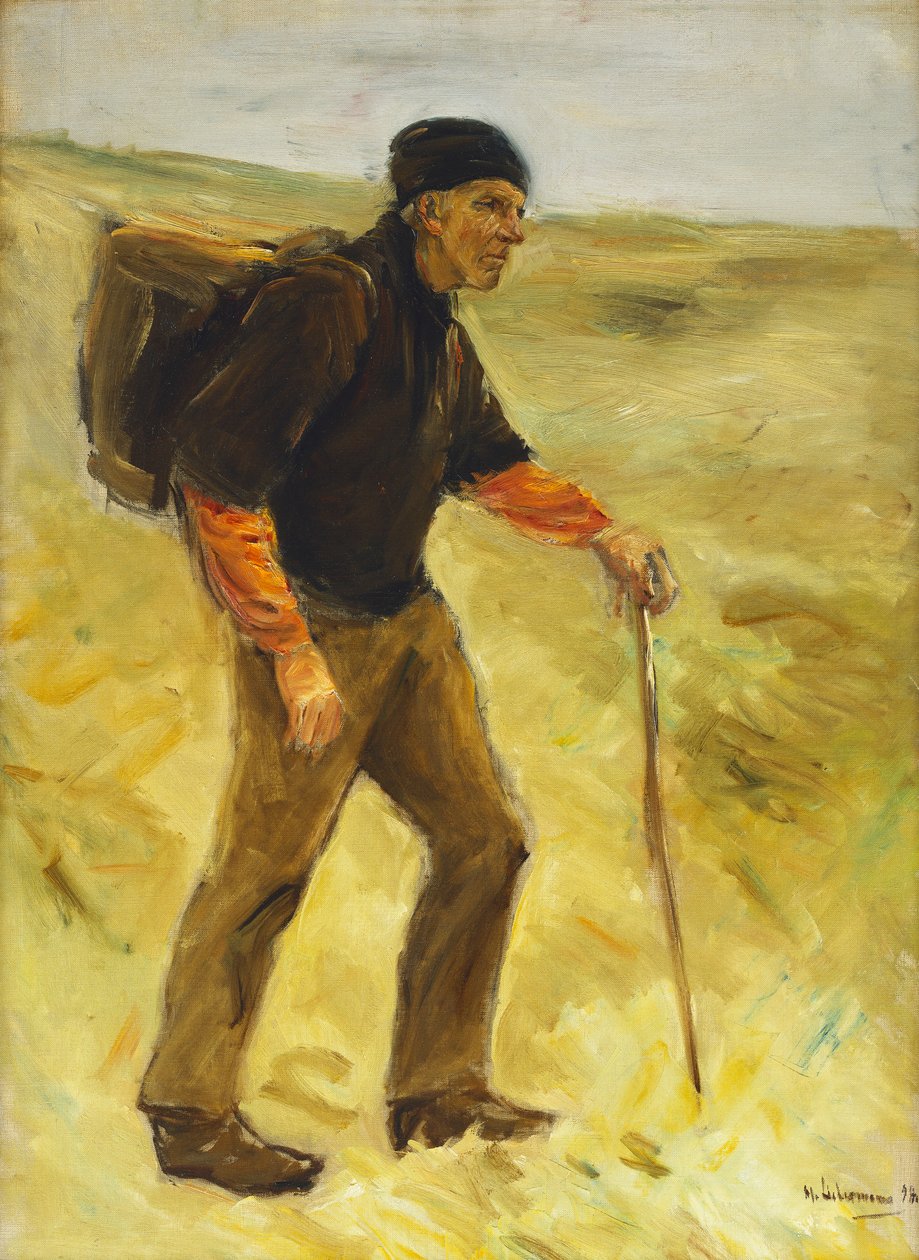 Kráčející farmář od Max Liebermann