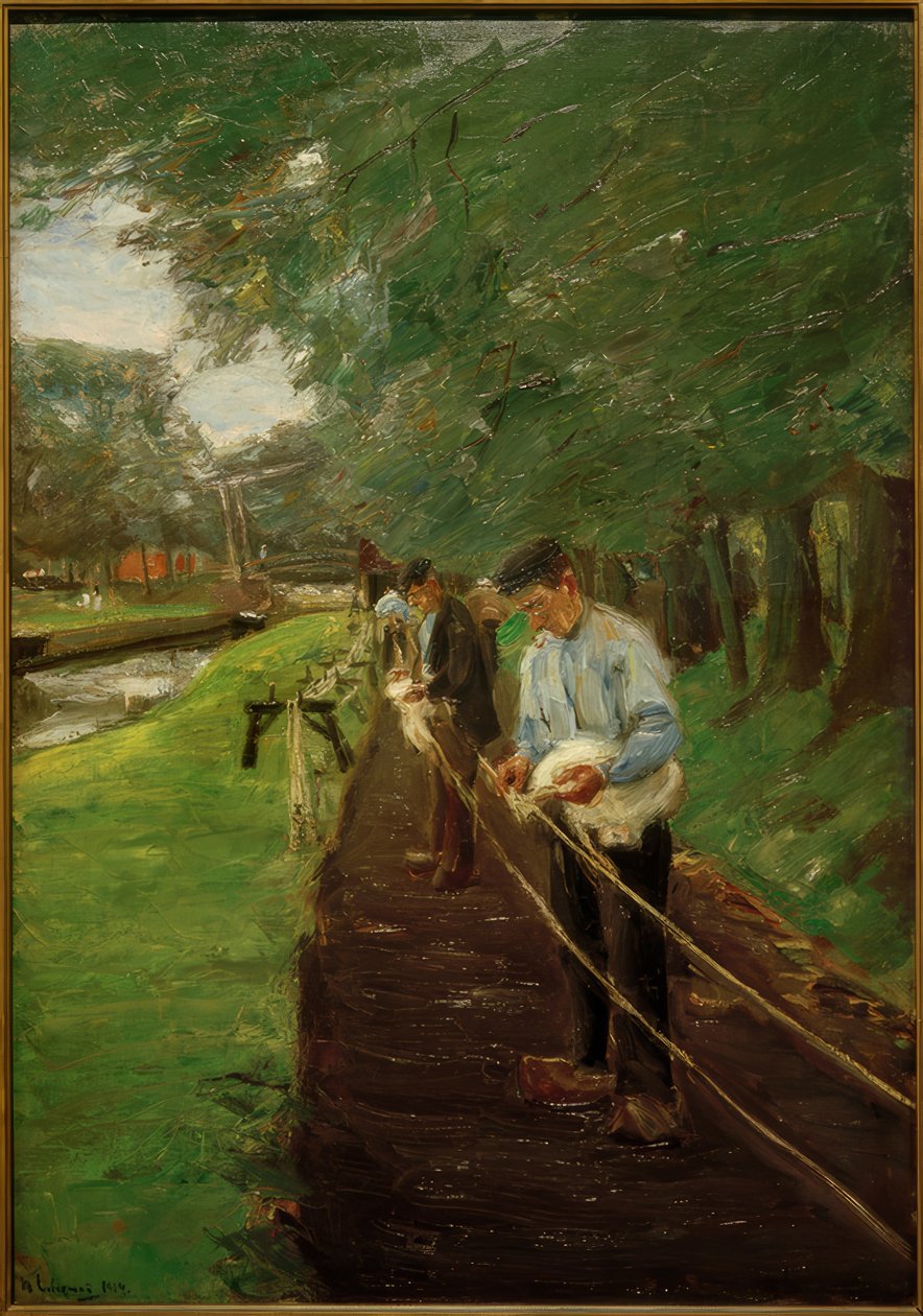 Seilerbahn v Edamu od Max Liebermann