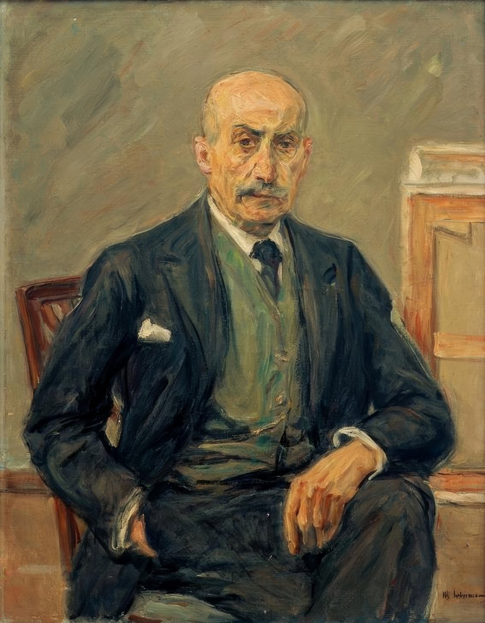Autoportrét od Max Liebermann