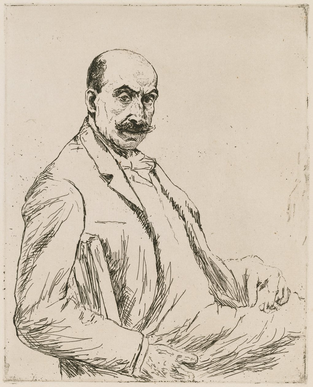 Autoportrét, 1906. od Max Liebermann