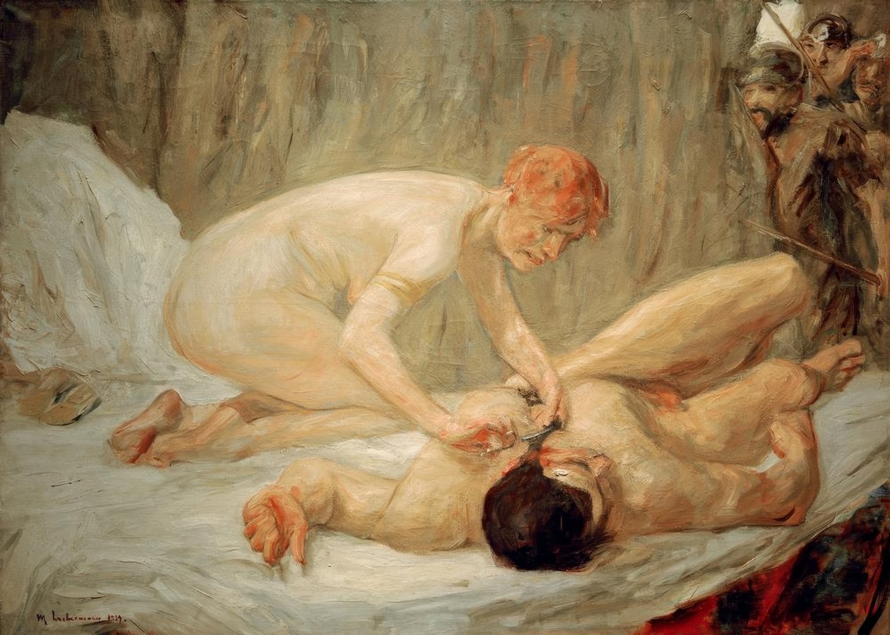 Samson a Dalila od Max Liebermann