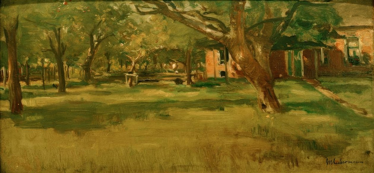 Studie na bělidlo od Max Liebermann