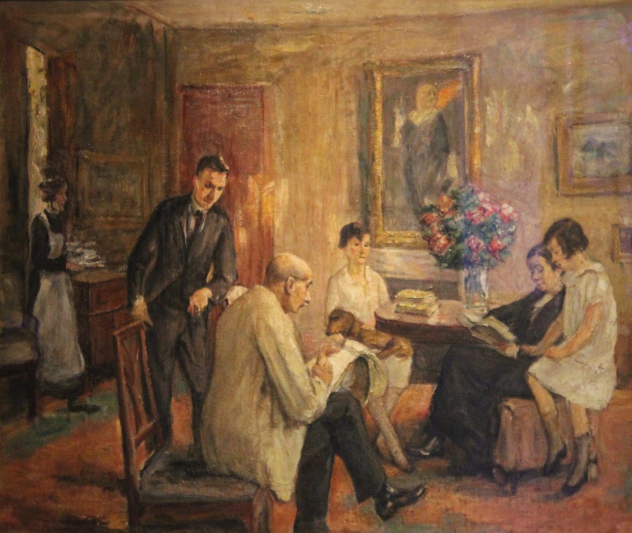 Rodina Liebermannových od Max Liebermann